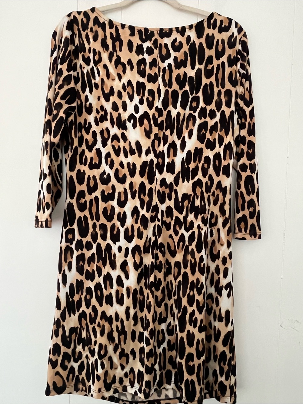 The Limited Animal Print Leopard Mini Dress Size Petite Large - Picture 13 of 16